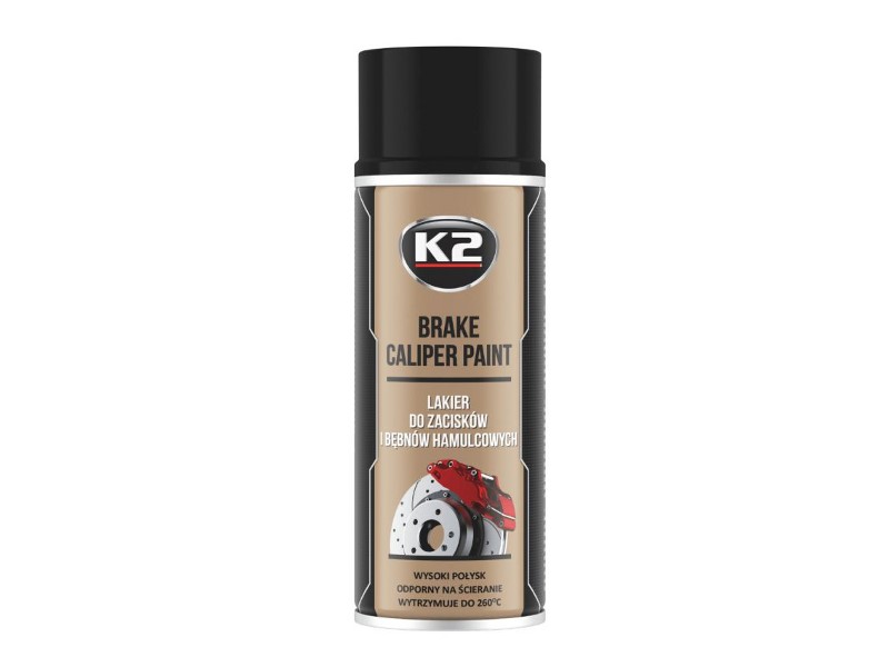 BRAKE CALIPER PAINT Lack für Bremssättel und Bremstrommeln, 400 ml, schwarz