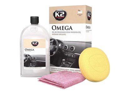 OMEGA Care gel for dashboard, 500 ml + applicator + microfiber