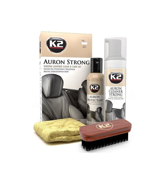 AURON STRONG  Kit d'entretien et de nettoyage du cuir très sale