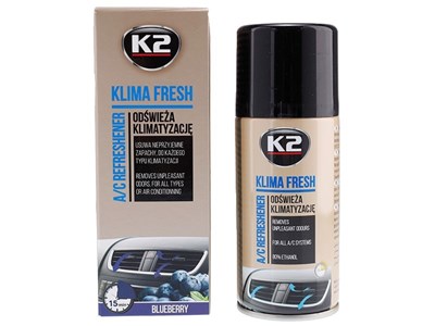 KLIMA FRESH Air Conditioner Refresher, Blueberry, 150 ml