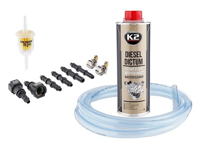 DIESEL DICTUM SET Injector cleaning kit, 500 ml