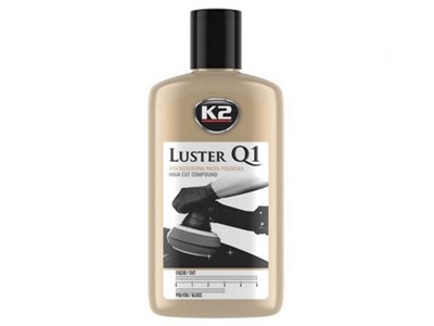 LUSTER Q1 High abrasivee Polishing Paste, White, 200 g