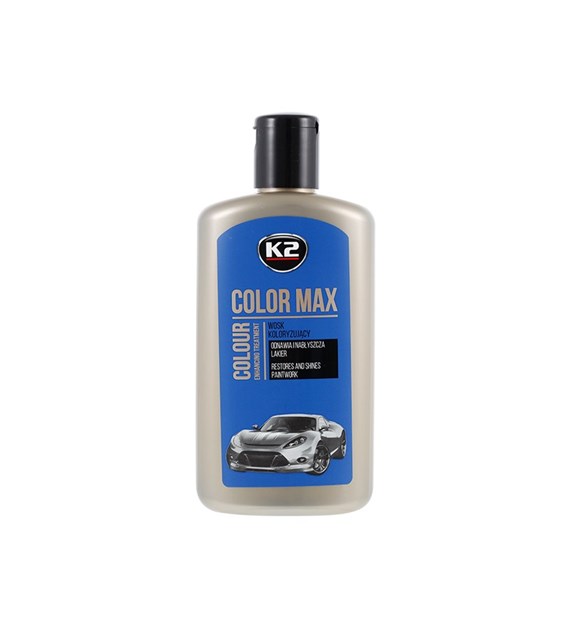 COLOR MAX Cire brillante colorante, 250 ml, bleu