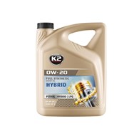 K2 0W-20 HYBRID Huile pour moteurs hybrides, 5L