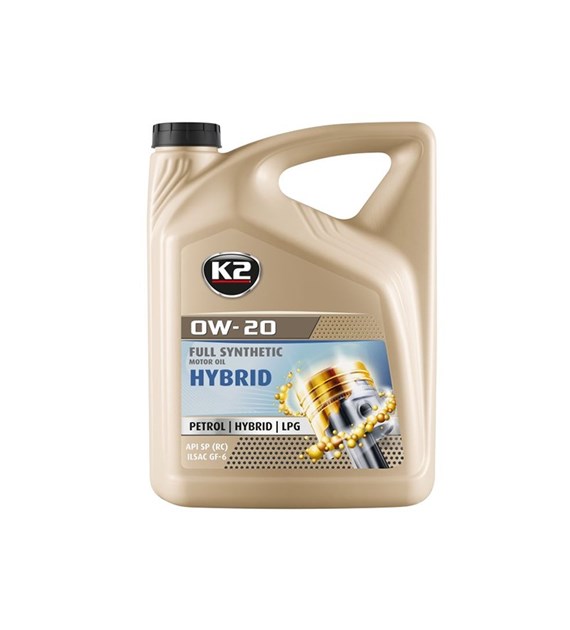 K2 0W-20 HYBRID Olej do silników hybrydowych, 5L