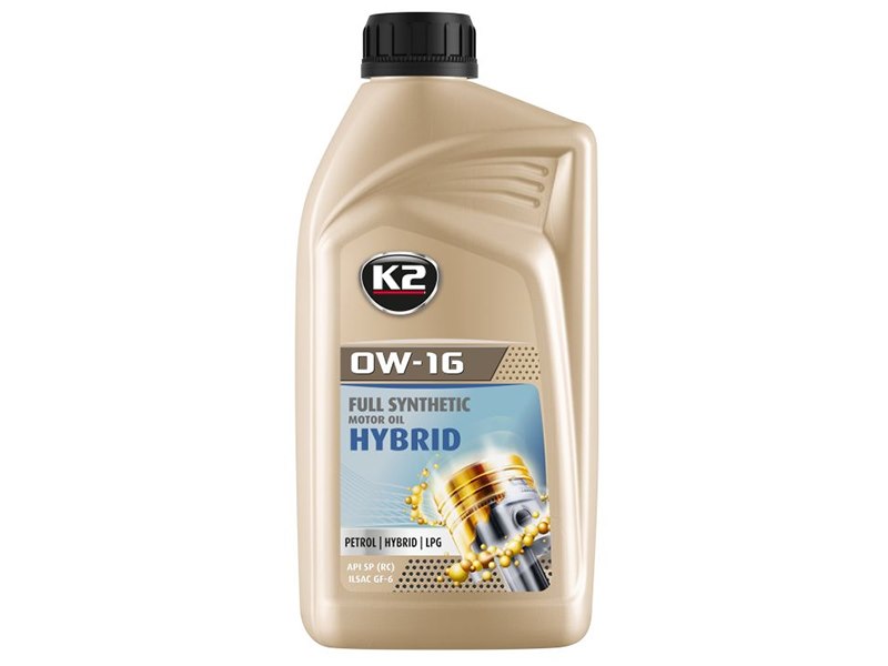 K2 0W-16 HYBRID Öl für Hybridmotoren, 1L