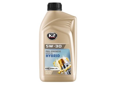K2 5W-30 HYBRID Öl für Hybridmotoren, 1L