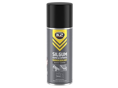 SILGUM Mastic flexible, noir, 400 ml