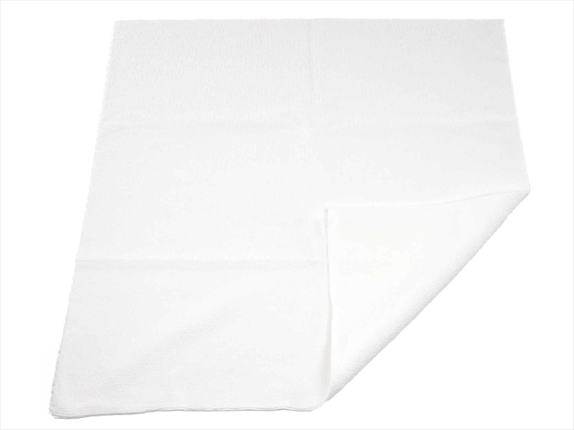 LEFA Microfibre pour nettoyage du cuir, blanche, 40 x 40 cm