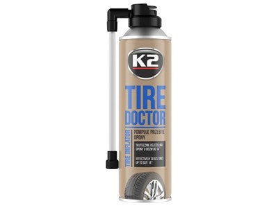 TIRE DOKTOR for inflating punctured tyres, 400 ml