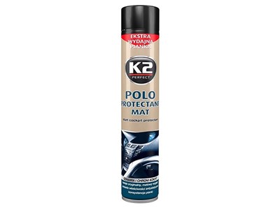 POLO PROTECTANT MAT Cockpit cleaning foam, 750 ml, Black