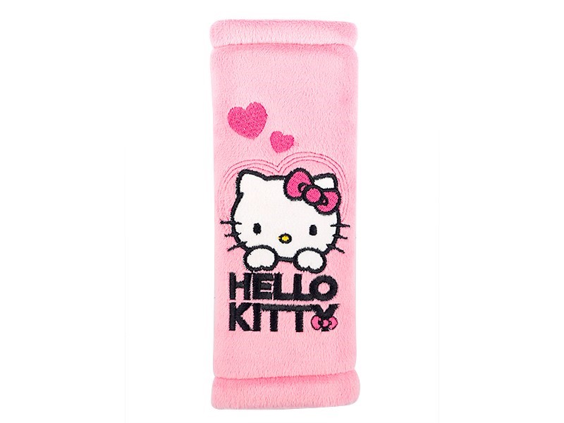 Auto Sicherheitsgurt Abdeckung, Hello Kitty, rosa