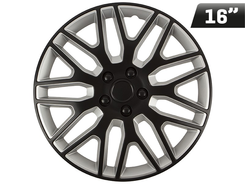 Wheel cover  Dakar black / silver 16  , 1 pc