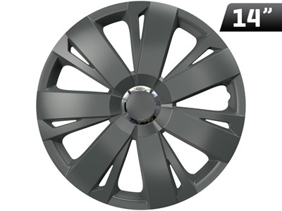 Wheel cover  Energy RC graphite 14``, 1 pc