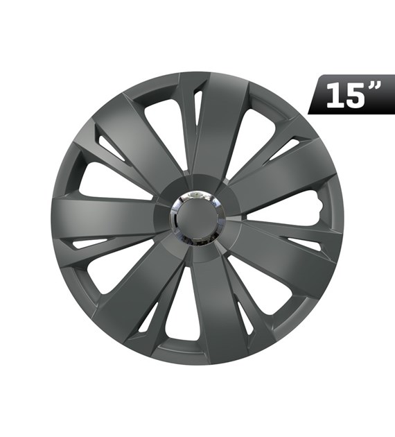 Wheel cover  Energy RC graphite 15``, 1 pc