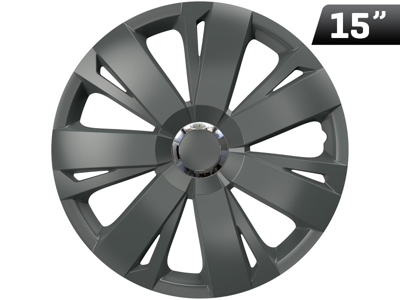 Wheel cover  Energy RC graphite 15``, 1 pc