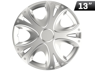 Wheel cover Dynamic silver 13``, 1 pc