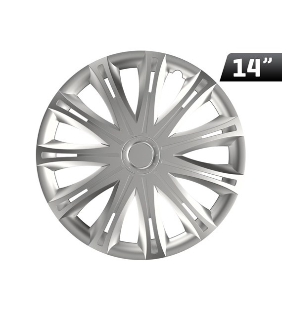 Wheel cover  Spark silver 14``, 1 pc