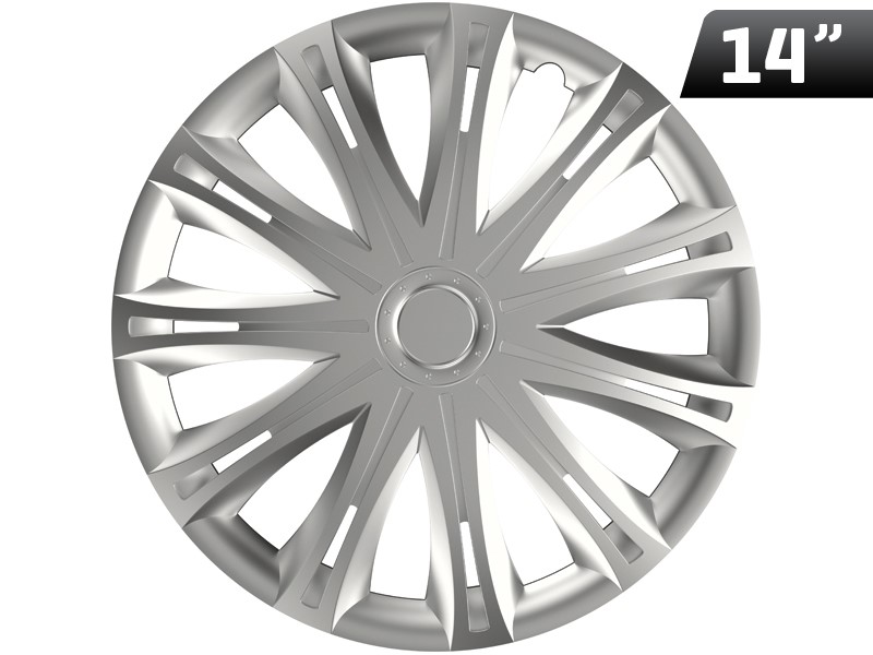 Wheel cover  Spark silver 14``, 1 pc