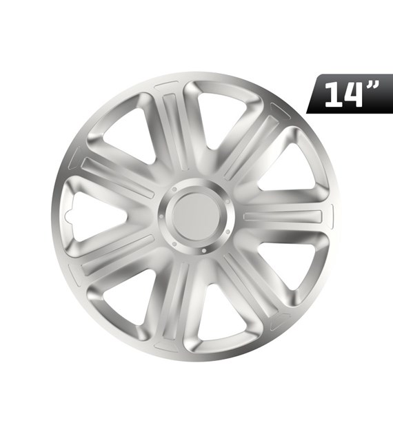 Wheel cover Comfort silver 14``, 1 pc