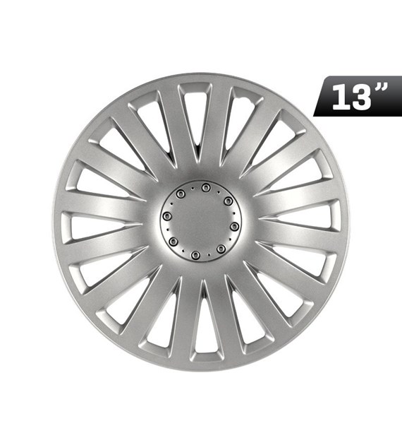 Hubcaps Smart silver 13 , 4 pcs.