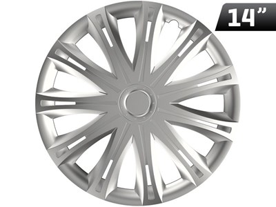 Hubcaps Spark silver 14 , 4 pcs.