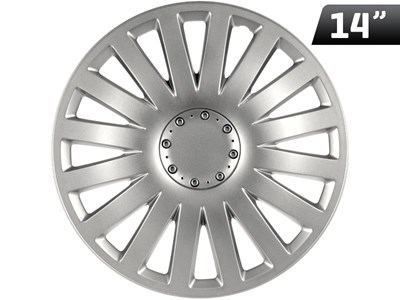Hubcaps Smart silver 14 , 4 pcs.