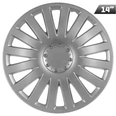 Radkappen Smart silver 14 , 4 Stk.