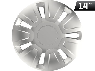 Enjoliveurs Focus silver 14 , 4 pcs.