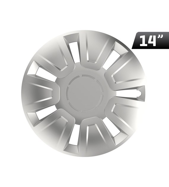 Enjoliveurs Focus silver 14 , 4 pcs.