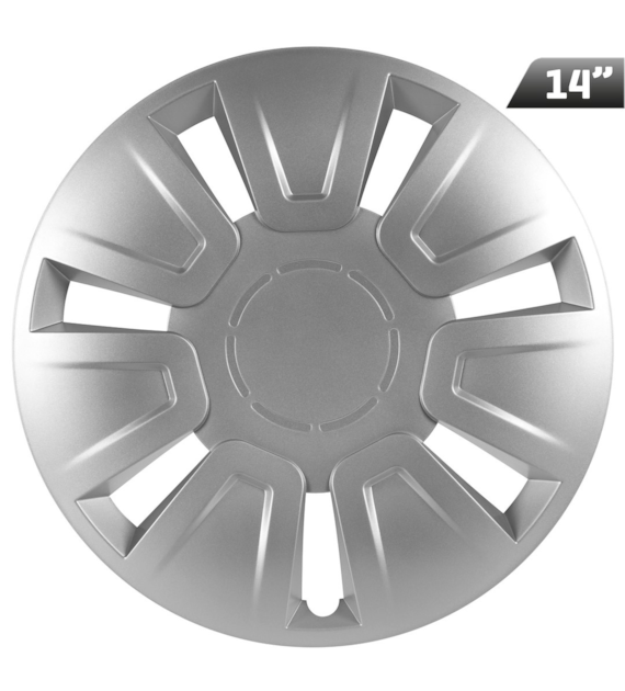 Enjoliveurs Focus silver 14 , 4 pcs.