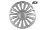 Hubcaps Luxury silver 14 , 4 pcs.