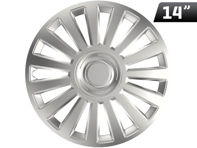 Radkappen Luxury silver 14 , 4 Stk.