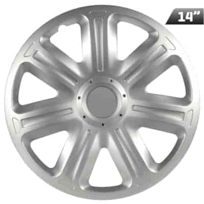 Enjoliveurs Comfort silver 14 , 4 pcs.