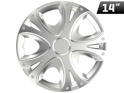 Enjoliveurs Dynamic silver 14 , 4 pcs.
