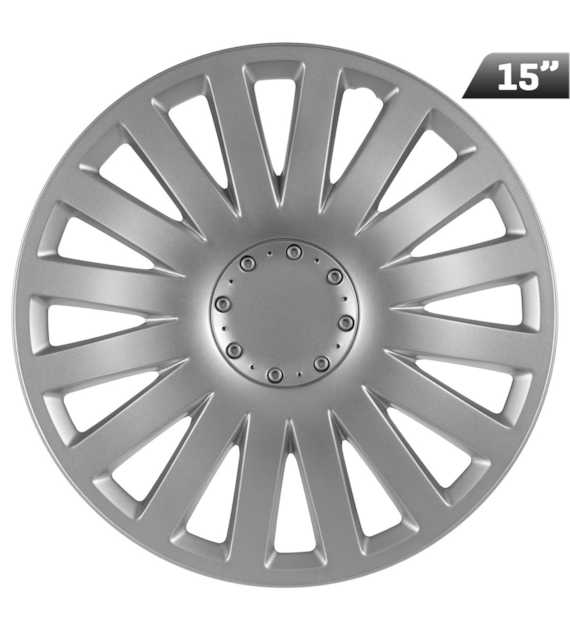 Radkappen Smart silver 15 , 4 Stk.