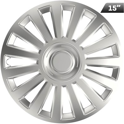 Kołpaki Luxury silver 15 , 4 szt.