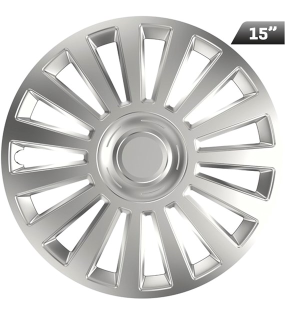 Kołpaki Luxury silver 15 , 4 szt.
