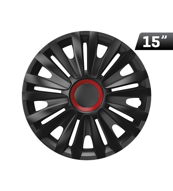 Wheel cover Royal RR black 15``, 1 pc