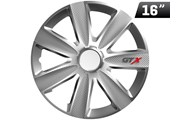 Radkappen GTX carbon silver 16 , 4 Stk.