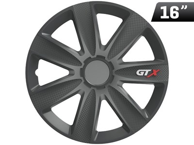 Radkappen GTX carbon graphite 16 , 4 Stk.