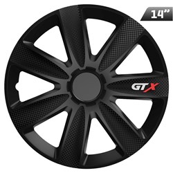 Kołpaki GTX carbon black 14 , 4 szt.