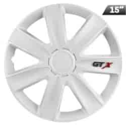 Kołpaki GTX carbon white 15 , 4 szt.
