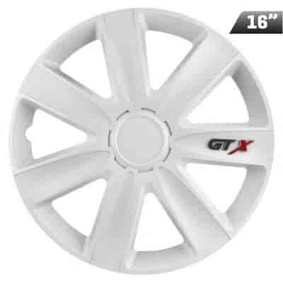 Enjoliveurs GTX carbon white 16 , 4 pcs.