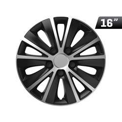 Wheel cover  Rapide silver / black 16``, 1 pc