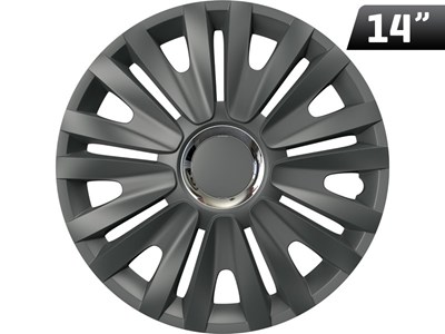 Wheel cover Royal RC graphite 14``, 1 pc
