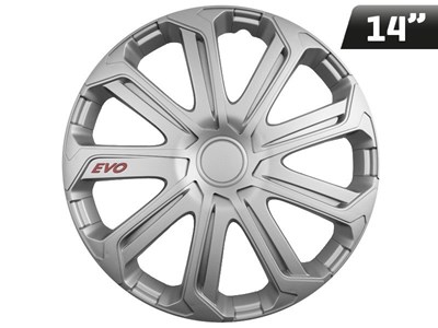 Enjoliveurs Evo silver 14 , 4 pcs.