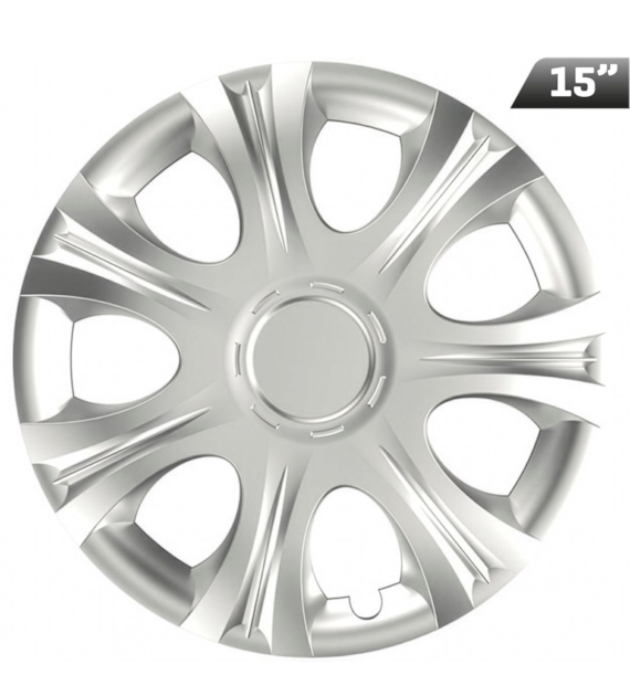 Enjoliveurs Impulse silver 15 , 4 pcs.