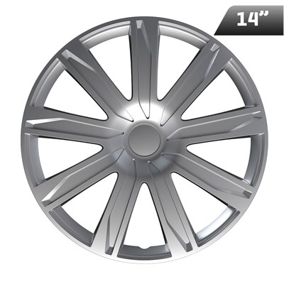 Hubcaps RAZE silver 14 , 4 pcs.