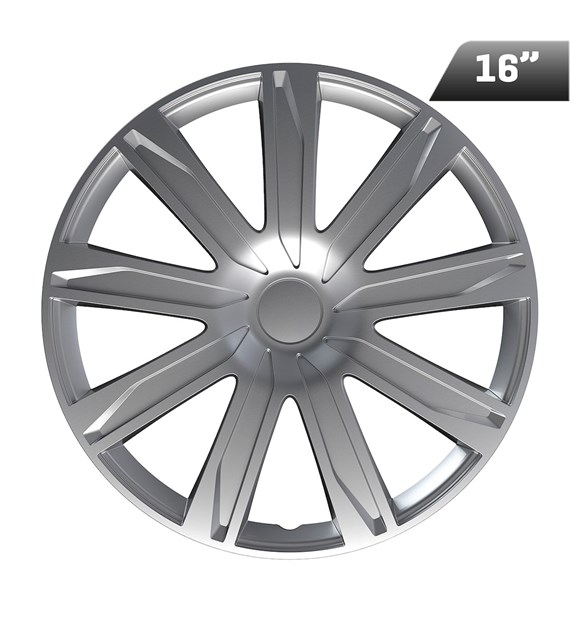 Hubcaps RAZE silver 16 , 4 pcs.